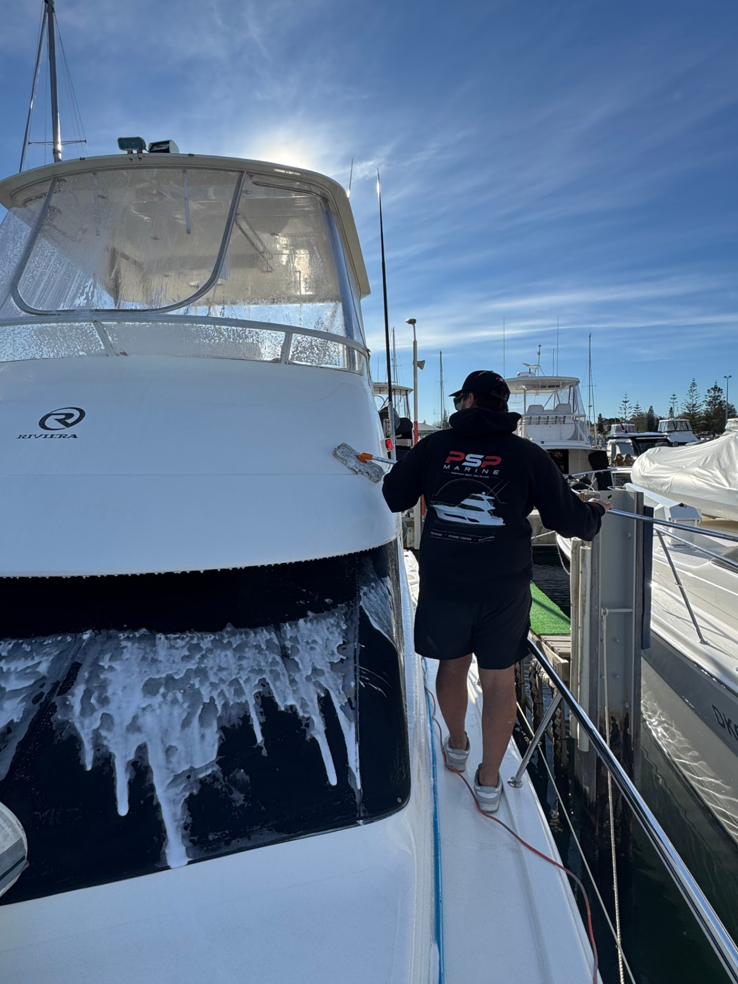 Spotless Shine Plan boat detailing